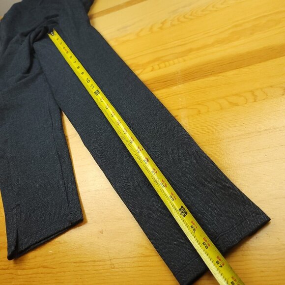 Athleta Womens XS Leggings Herringbone Mercer Tight High Rise Blue Black #353504 - Picture 3 of 14